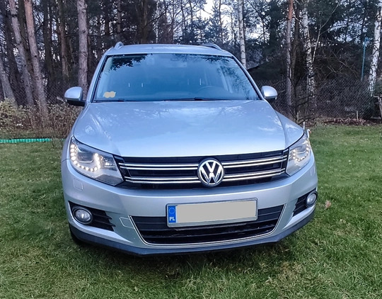 Volkswagen Tiguan cena 42900 przebieg: 283000, rok produkcji 2012 z Warszawa małe 137